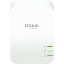 Powerline D-Link AV2 1000 HD , 10/100/1000 Mbps , 1000 Mbps , 128 Bit AES , Alb